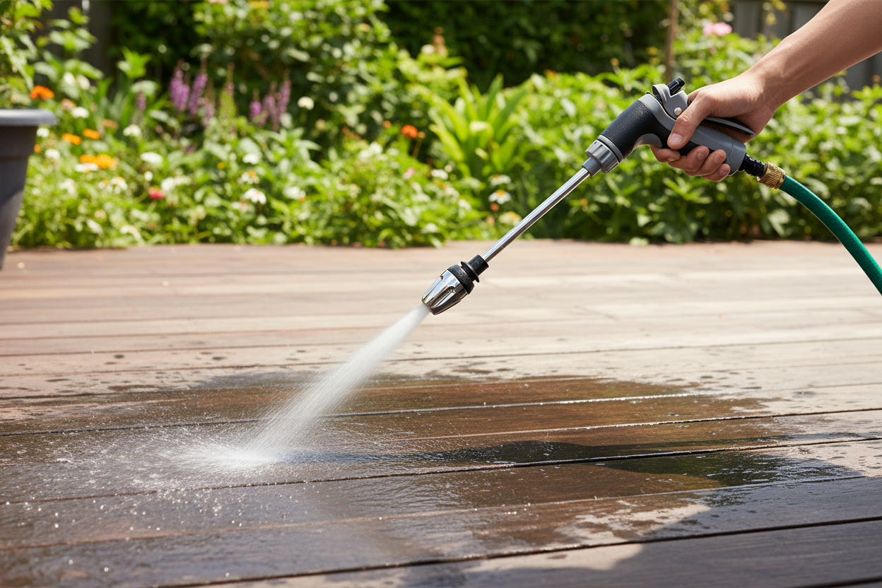 Renspolat hero-bild med pistol